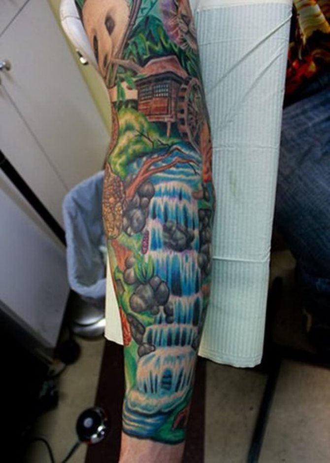 Waterfall Tattoo Meaning