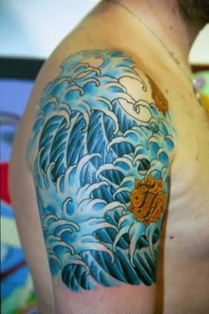 Japanese Water Tattoo Designs