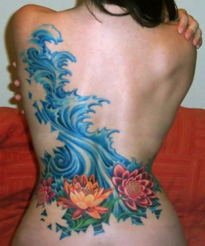 Lotus Flower Tattoo