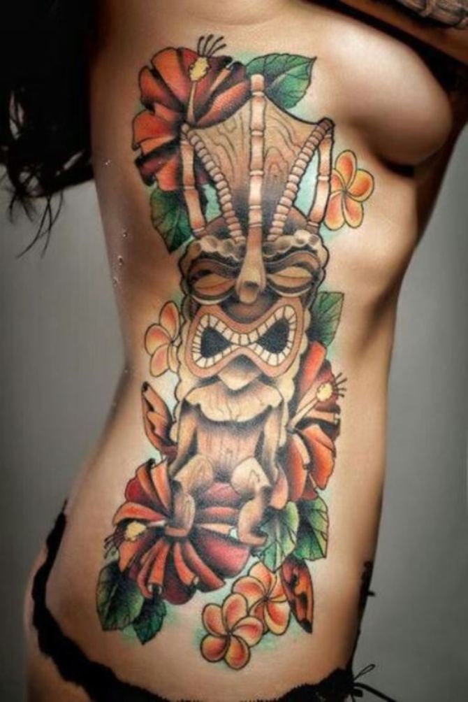 Tiki Masks Tattoo