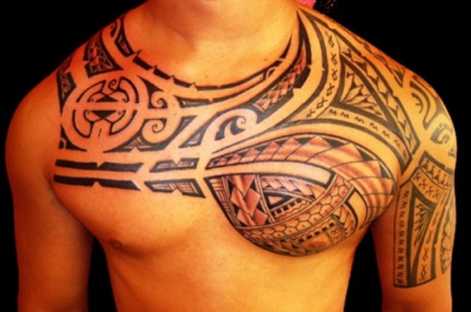 Hawaiian Tribal Tattoo Designs