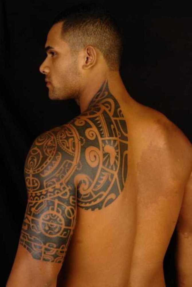 Shoulder Tattoo Male Models