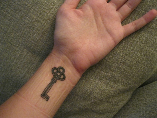 Skeleton Key Tattoo Ideas