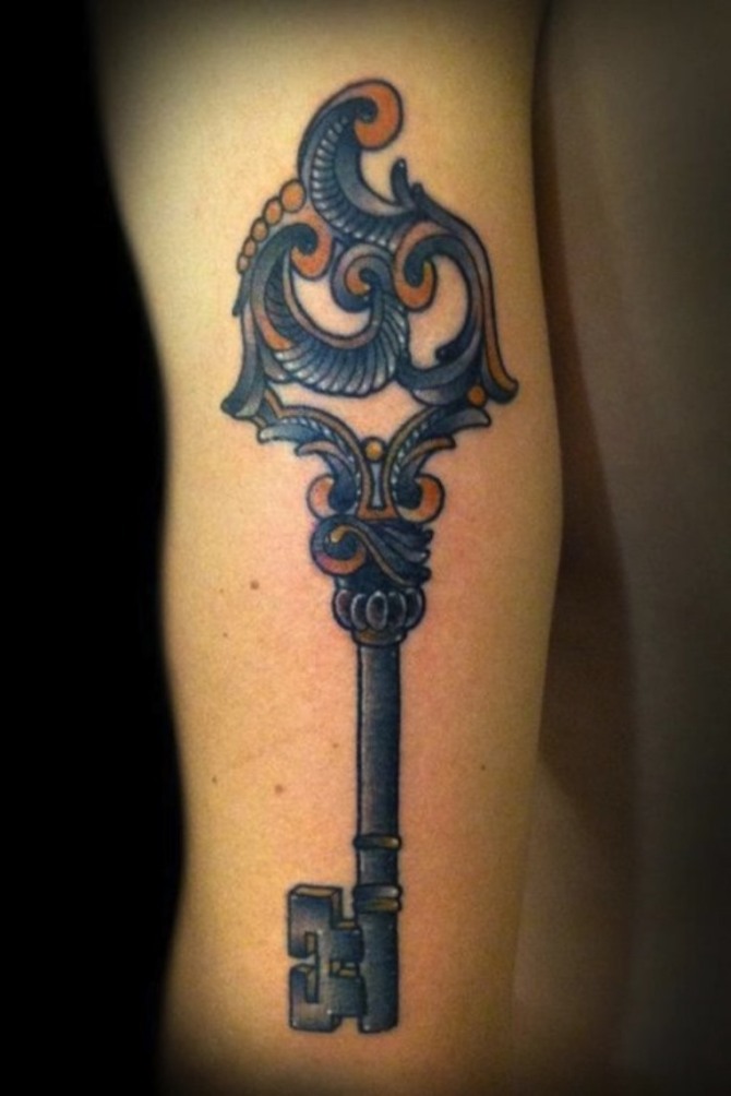 Tattoo Old Key