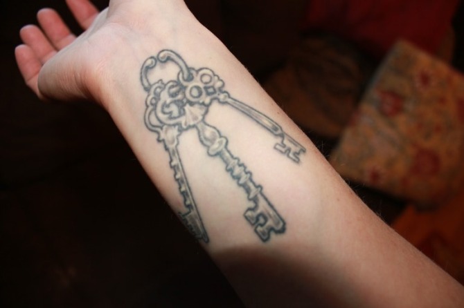 Skeleton Key Tattoo Meaning