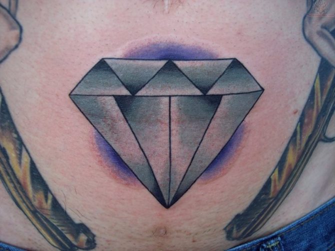  Traditional Diamond Tattoo - 20+ Diamond Tattoos <3 <3