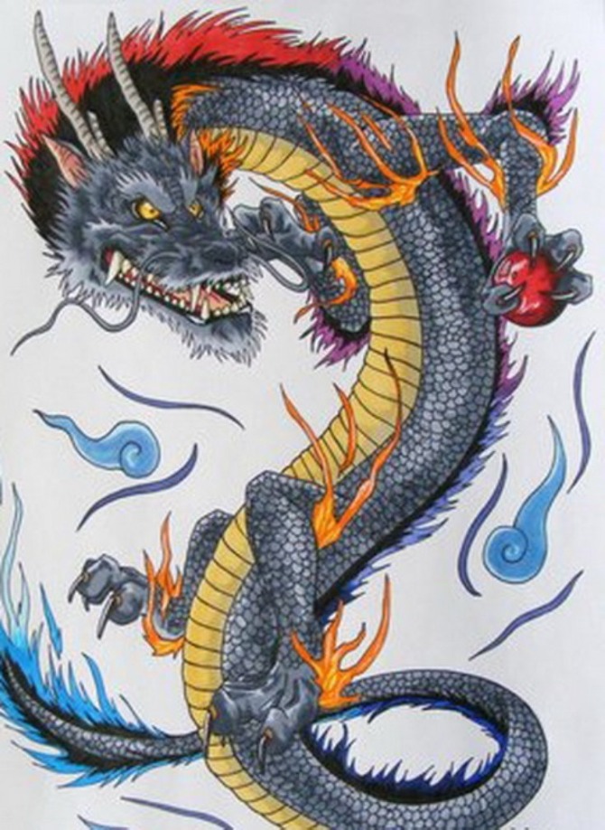 Japanese Dragon Tattoo Designs