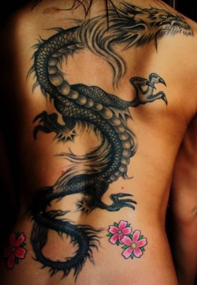 Japanese Dragon Tattoo