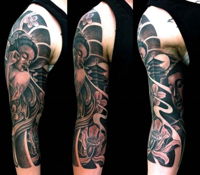 Japanese Sleeve Tattoo