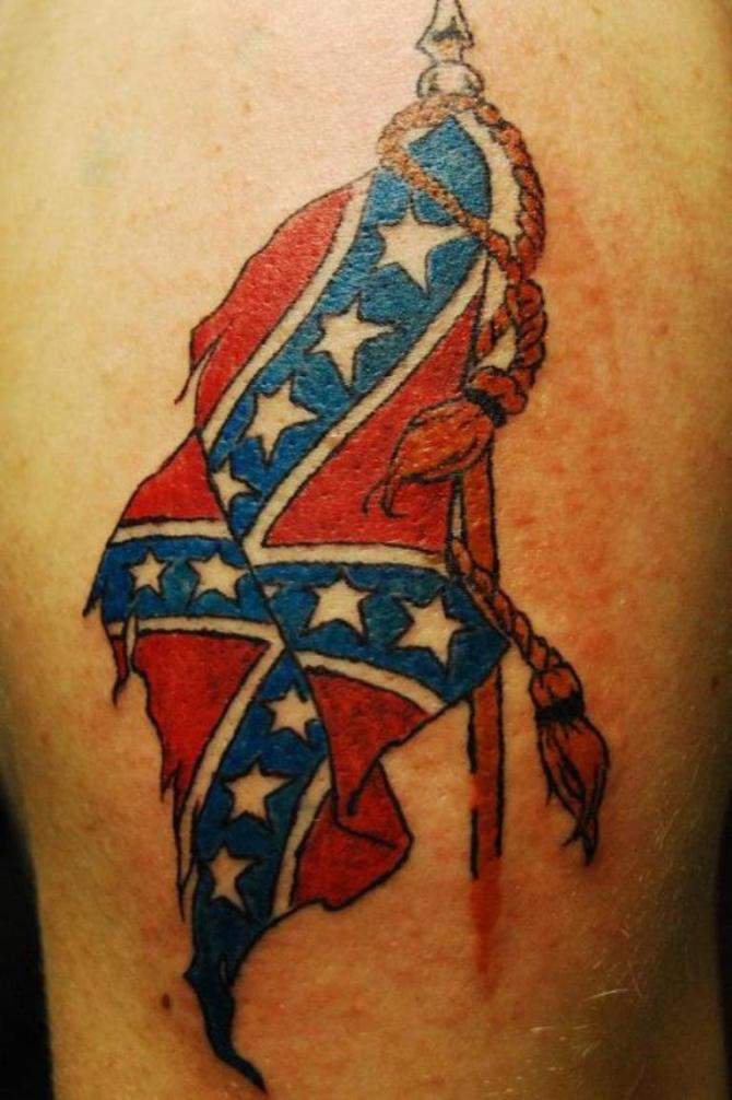 Rebel Flag Tattoo Designs