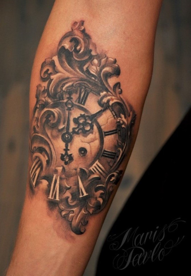 Clock Tattoo