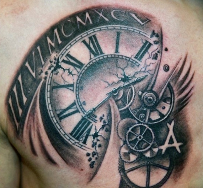 Tattoo Clock