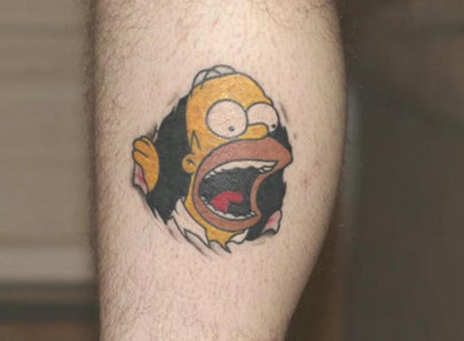 Cartoon Tattoo