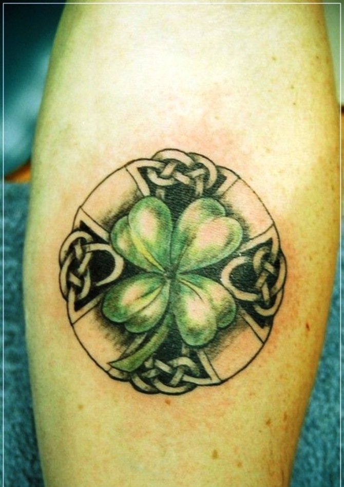 Four Leaf Clover Tattoo