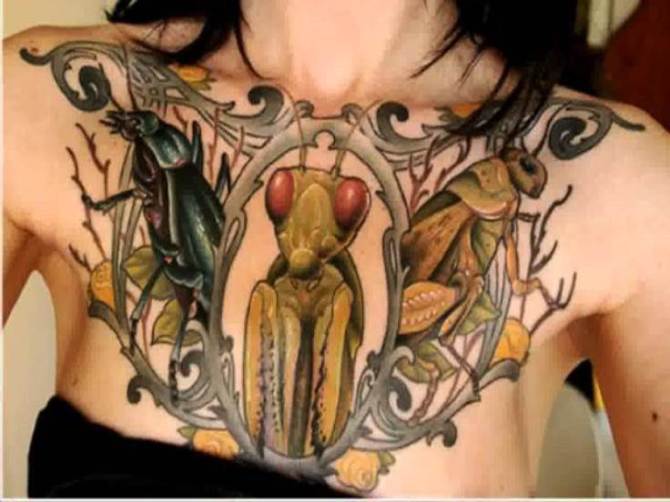  Pray Mantis Tattoo - Mantis Tattoos - Mantis Tattoos