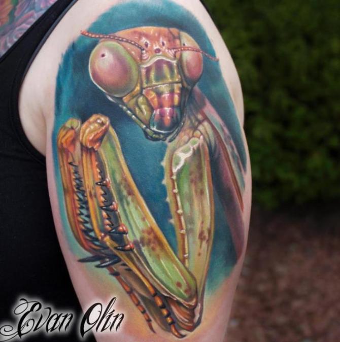 Mantis Tattoo - Mantis Tattoos