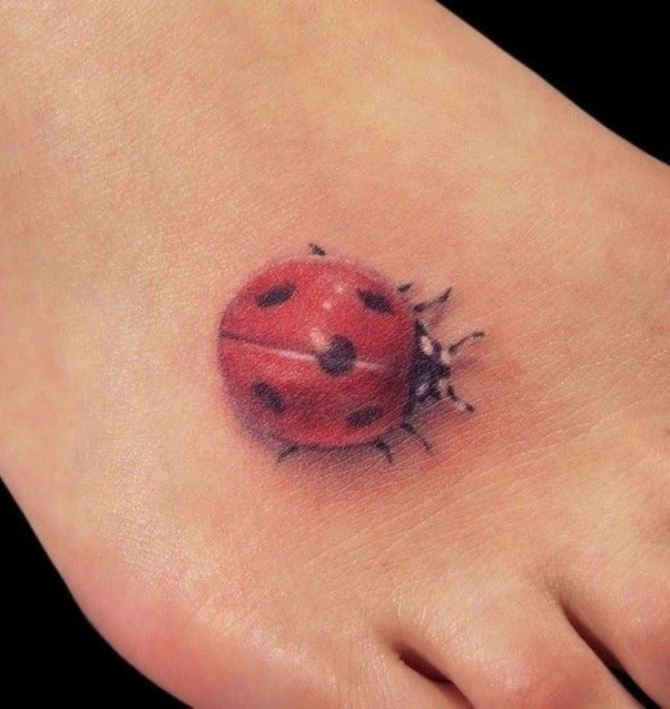 Tattoo 3D Ladybug - Ladybug Tattoos <3 <3