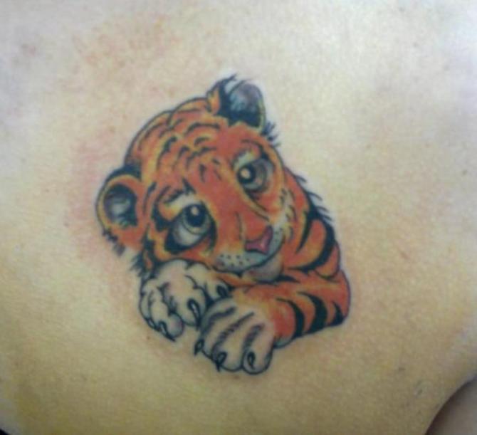  Little Tiger Tattoo - 40 Tiger Tattoos <3 <3