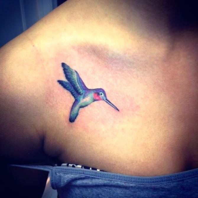 Tattoo on Foot Bird - Hummingbird Tattoos <3 <3