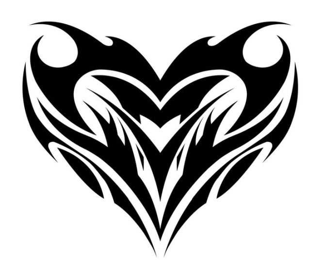Tattoo Sketches - 40+ Heart Tattoos <3 <3