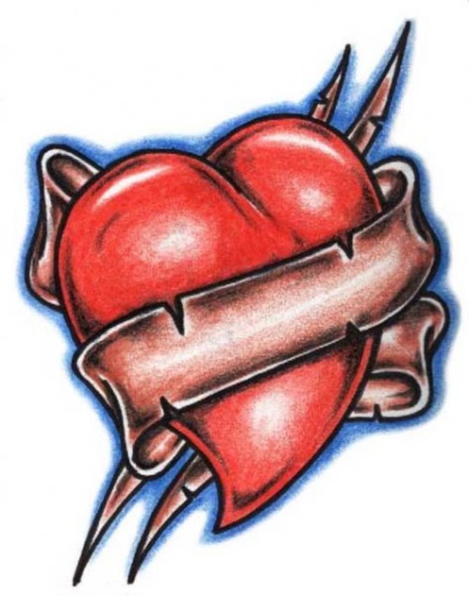 Heart Tattoo Designs - 40+ Heart Tattoos <3 <3