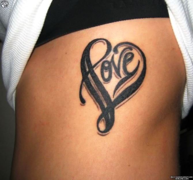 3d Love Tattoo - 40+ Heart Tattoos <3 <3