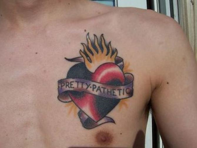  Heart Tattoo for Men - 40+ Heart Tattoos <3 <3