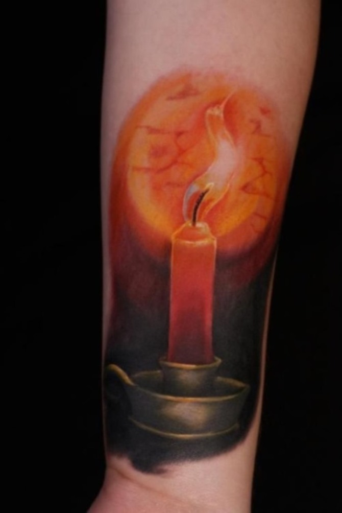 Candle Tattoo - Candle Tattoos <3 <3