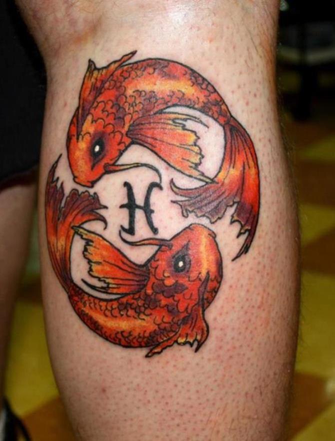 Pisces Tattoo - Pisces Zodiac Tattoos <3 <3