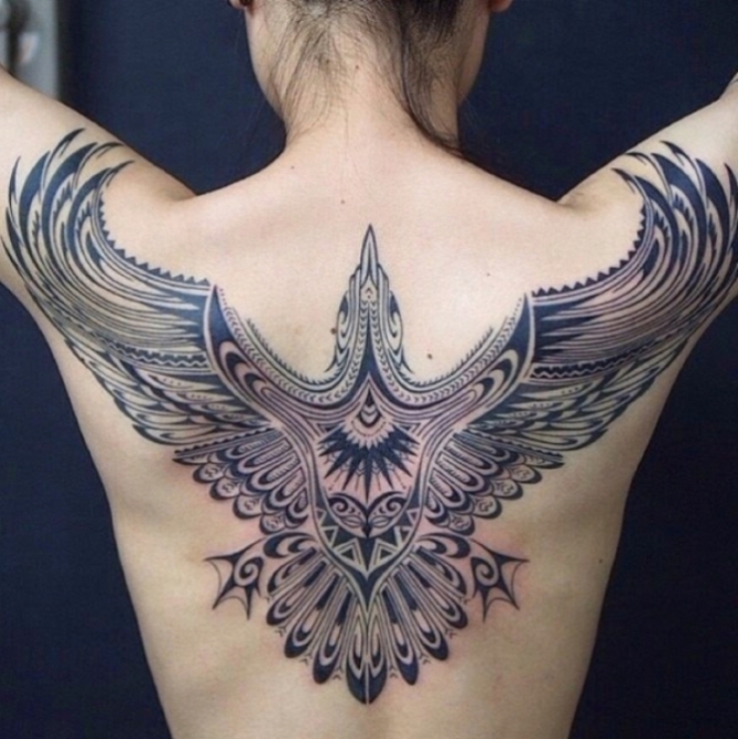  Back Tattoo for Women - Polynesian Tattoos <3 <3