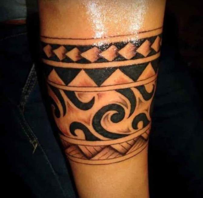 Maori Band Tattoo Design - 30 Best Armband Tattoos <3 <3