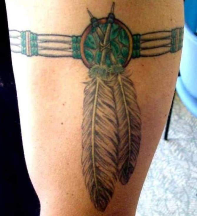 Native American Armband Tattoo - 30 Best Armband Tattoos <3 <3