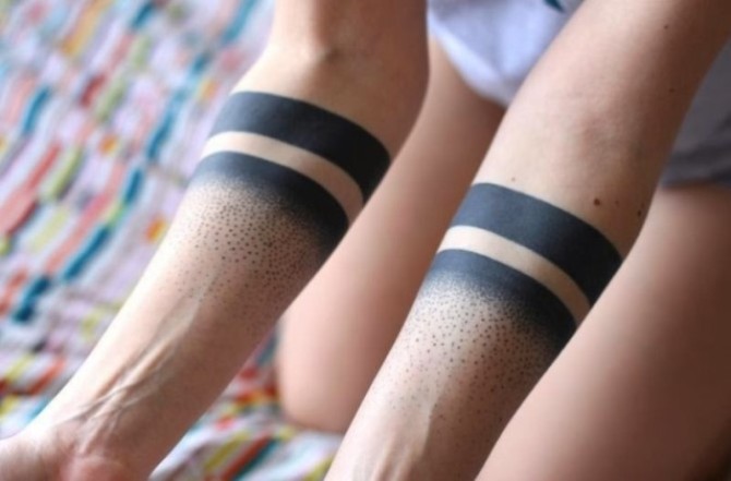 Tattoo on Arm Strips - 30 Best Armband Tattoos <3 <3
