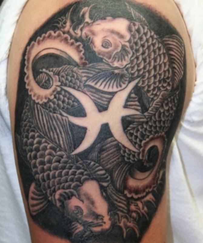 Tattoos Zodiacal Signs - 30 Koi Fish Tattoos <3 <3