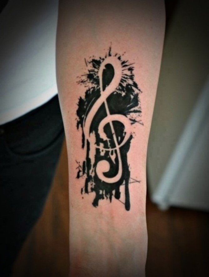 Tattoo Treble - 20+ Music Tattoos <3 <3