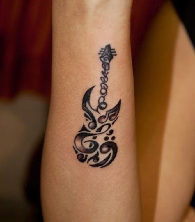  Music Tattoo on Wrist - 20+ Music Tattoos <3 <3