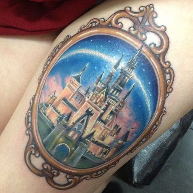 Disney Tattoo - Castle Tattoos <3 <3