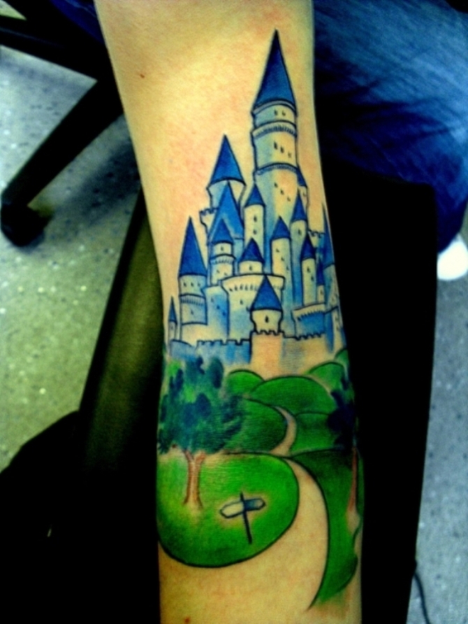 Castle Tattoo Designs - Castle Tattoos <3 <3
