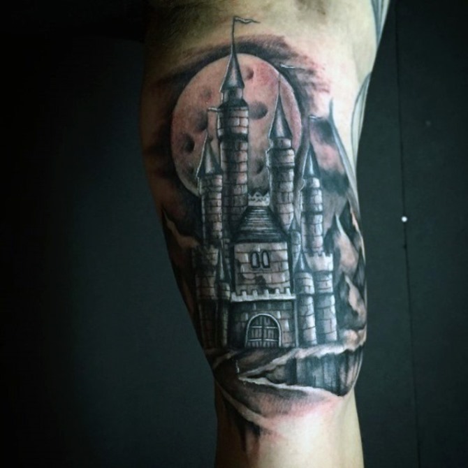 Castle Tattoo - Castle Tattoos <3 <3