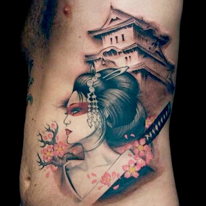 Geisha Tattoo - Castle Tattoos <3 <3