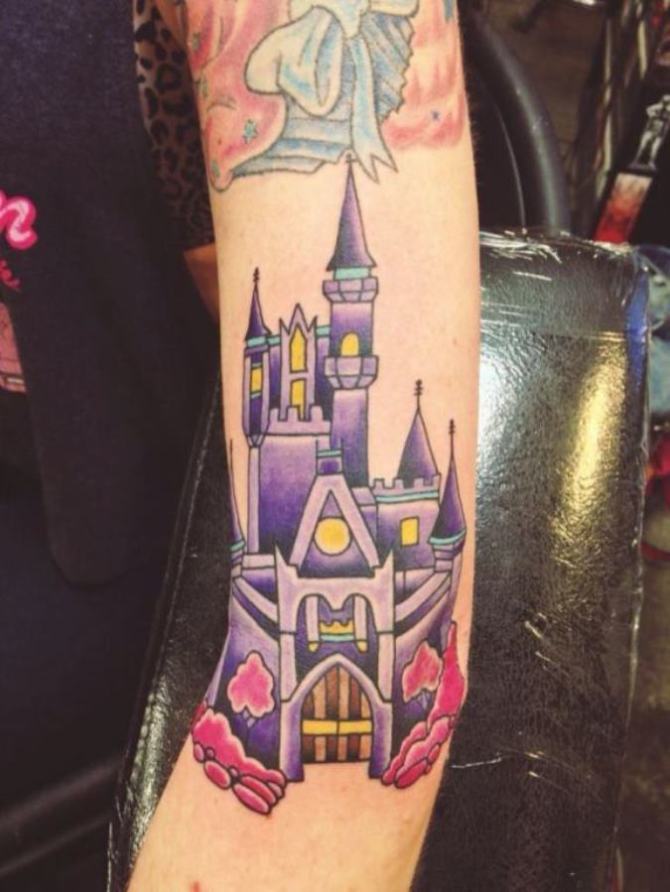 Princess Castle Tattoo - Castle Tattoos <3 <3