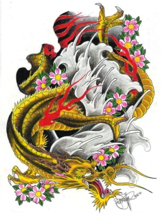 Japanese Dragon Tattoo Designs - 20+ Dragon Tattoos <3 <3