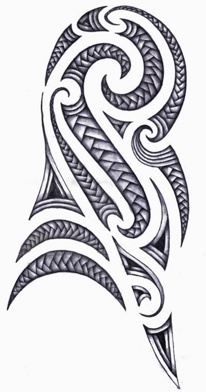 Maori Tribal Arm Tattoo Designs - Maori Tattoos <3 <3