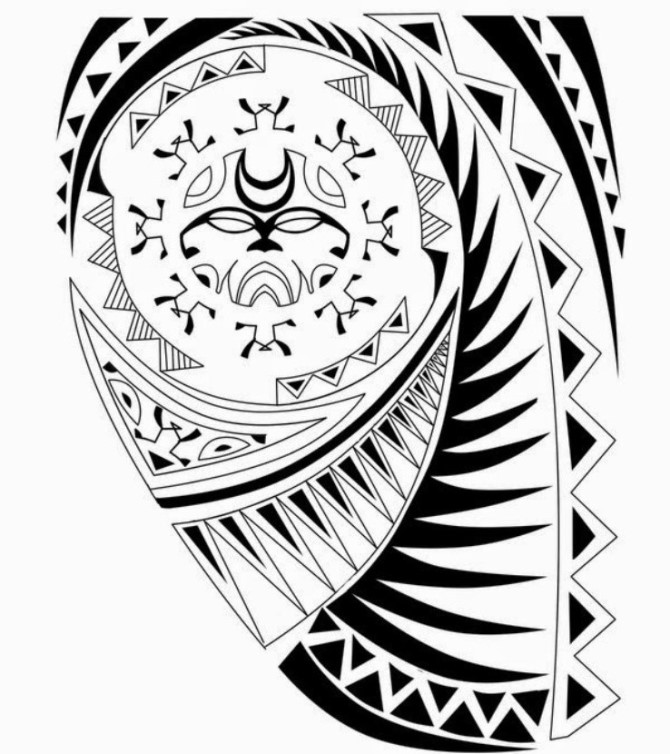 Line Art Tattoo - Maori Tattoos <3 <3