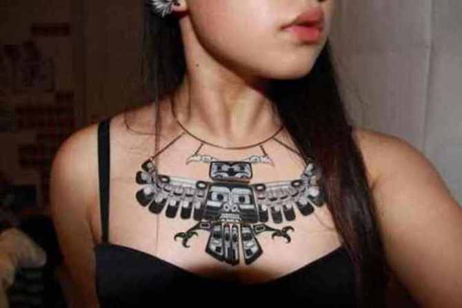  Native American Chest Tattoo - Native American Tattoos <3 <3