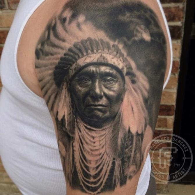 Native American Tattoo Sleeve - Native American Tattoos <3 <3