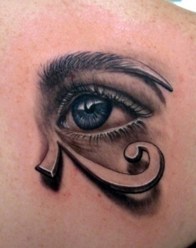 Eye of Horus Tattoo - Egyptian Tattoos <3 <3