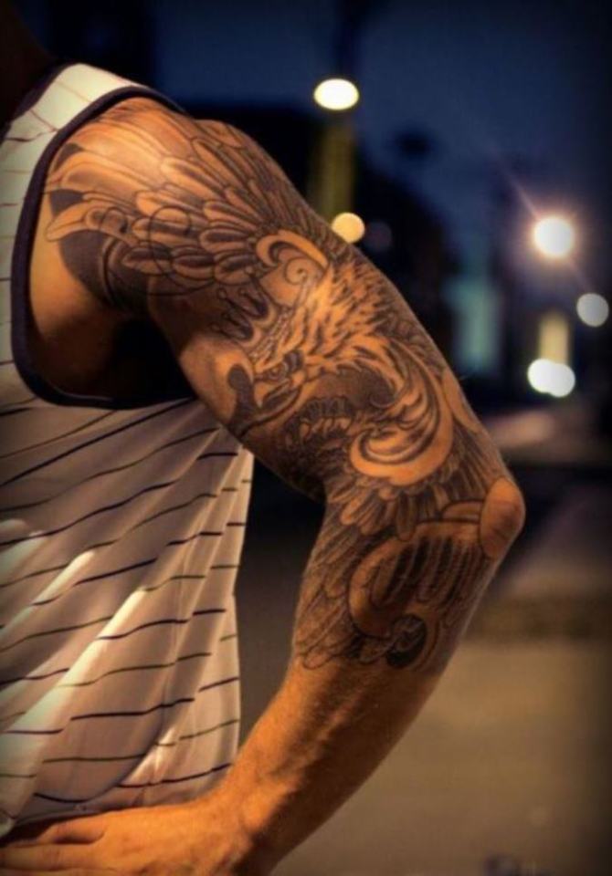 Mens Half Sleeve Tattoo - Sleeve Tattoos for Men <3 <3