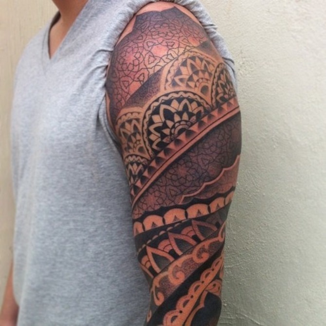 Male Tattoo on Arm - Best Sleeve Tattoos <3 <3