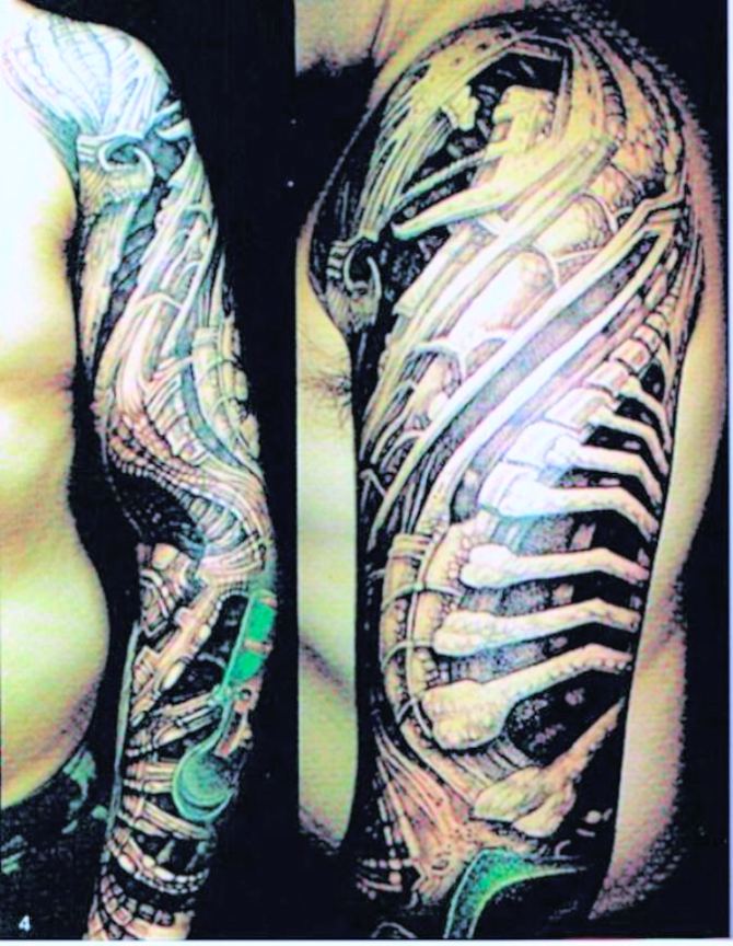 Tattoo Biomechanical Sleeve Designs - Best Sleeve Tattoos <3 <3